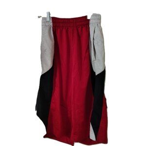 Men's JORDAN ACTIVEWEAR CLASSIC SPORTY FUN RED, WHITE,BLACK SHORTS SMALL
